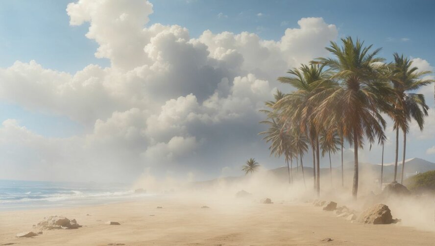Прогноз погоды на Кипре на ближайшие дни: пыль и сильный ветер