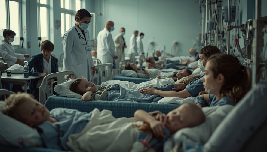 В Никосии растёт число госпитализаций детей из-за сезонных вирусов