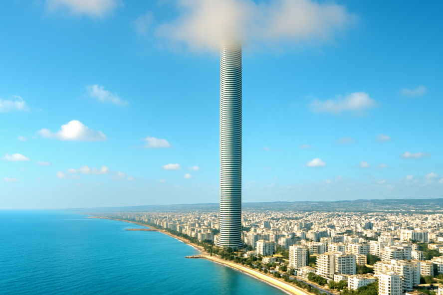 Муниципалитет Лимассола запретил строительство 852-этажного небоскрёба