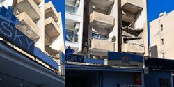 В Лимассоле в районе Гермасойя обрушился очередной балкон! 