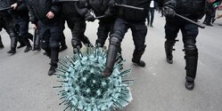 Очередная акция протеста в Никосии с требованием закрыть КПП
