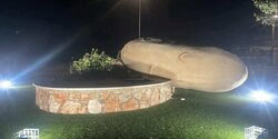 Знаменитая «Картошка» в Ксилофагу рухнула на землю от порывов ветра