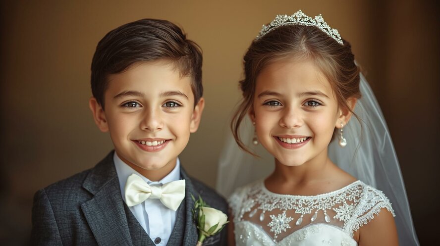 В Никосии прошла помолвка 11-го мальчика и 13-ей девочки