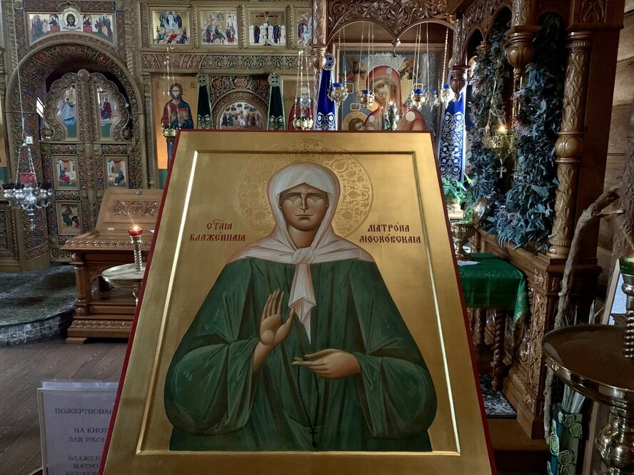 В Лимассоле пройдет день памяти святой блаженной Матроны Московской