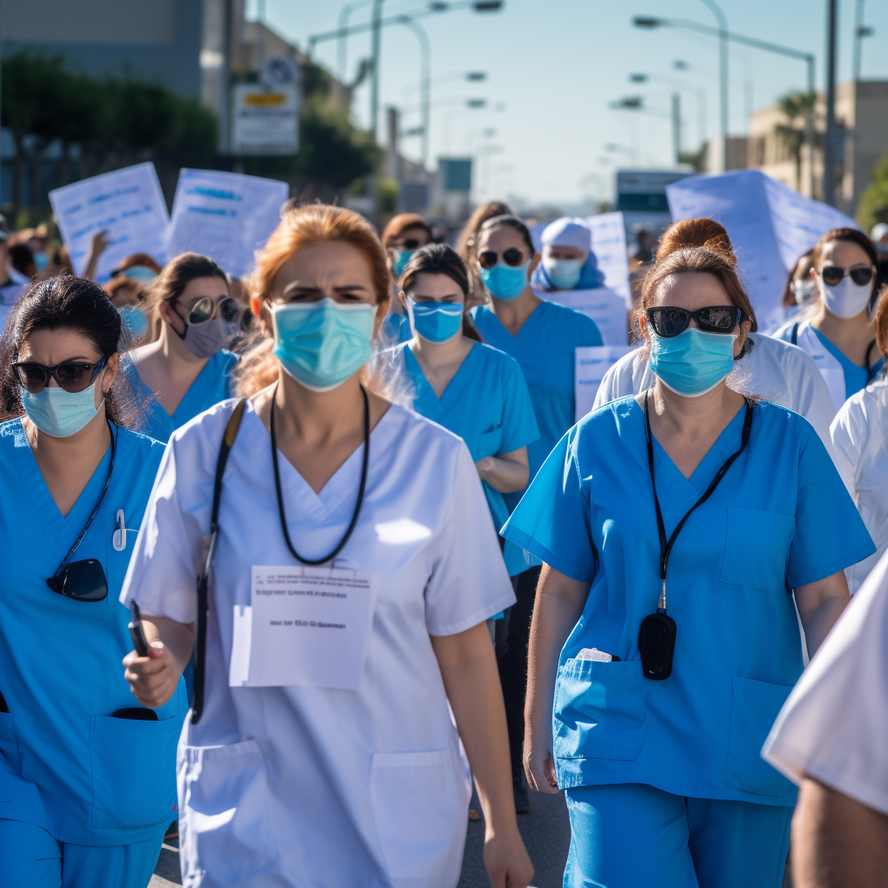 25 октября персонал больниц Кипра объявит восьмичасовую забастовку