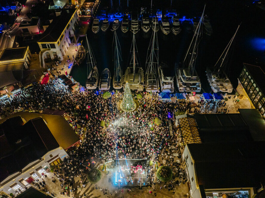 22 ноября в марине Лимассола торжественно зажгут огни на елке