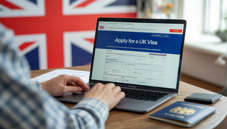 Полиция предупреждает о фэйковом сайте для оформления виз в Великобританию