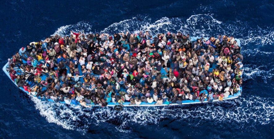 На Кипр снова пробралась толпа беженцев
