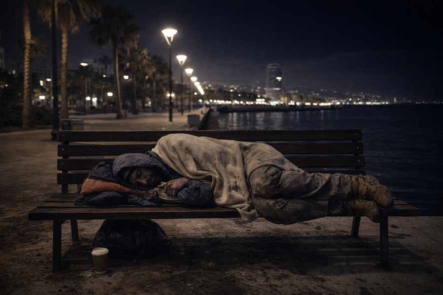 Сколько на Кипре лиц без определенного места жительства?