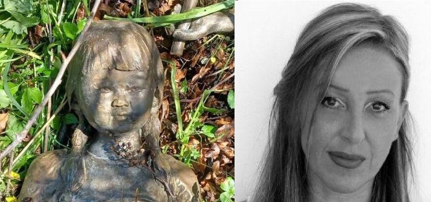 Очередной кусок статуи «Девочка с обручем» найден под Пафосом