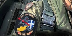 Греческие истребители F-16 Viper в небе Кипра