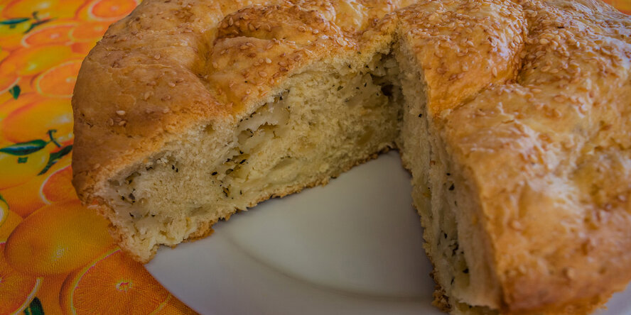 Вкусный и сытный традиционный кипрский пирог Халумопита