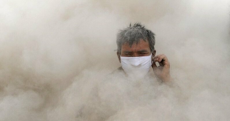 На Кипре зафиксирована критическая концентрация пыли в воздухе