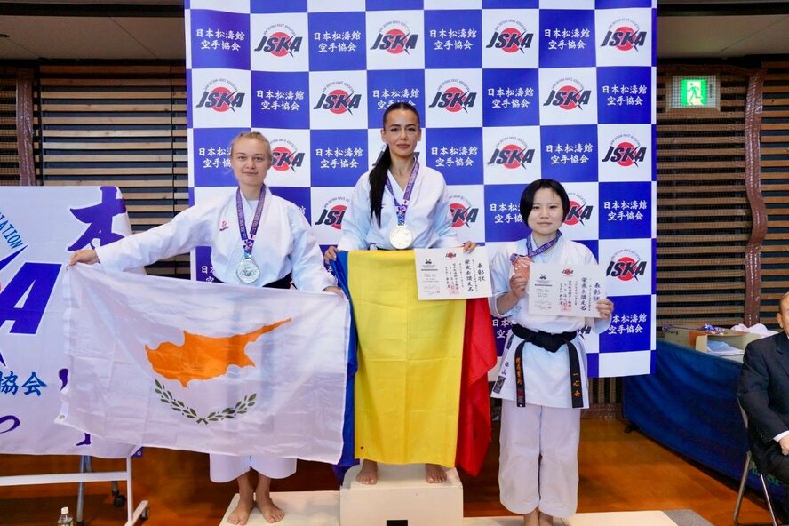 Кипрская команда по карате завоевала более 10 призовых мест на чемпионате мира JSKA