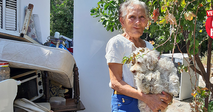 Старушка из Никосии осталась одна и живет на улице