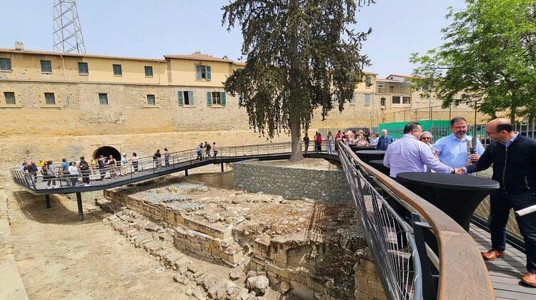 В Никосии открылся археологический объект «Ворота Пафоса»