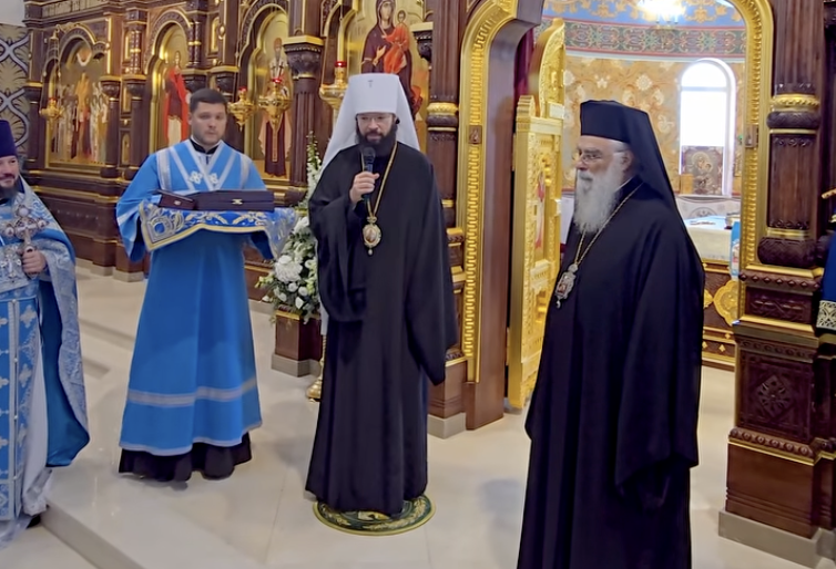 На Кипре наградили иерарха Иерусалимской православной церкви