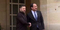 Президент Украины Владимир Зеленский провел встречу с президентом Кипра Никосом Христодулидисом и архиепископом Кипрским