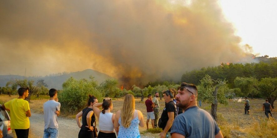 Кипр готов оказать помощь Греции в тушении пожара