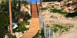 В Героскипу построили лестницы к обзорным площадкам