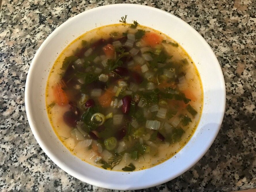 Традиционные кипрские рецепты - суп фасолада