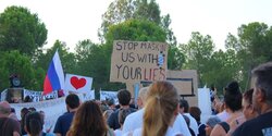 Антиковидный протест на Кипре привел к ужесточению правил проведения протестов