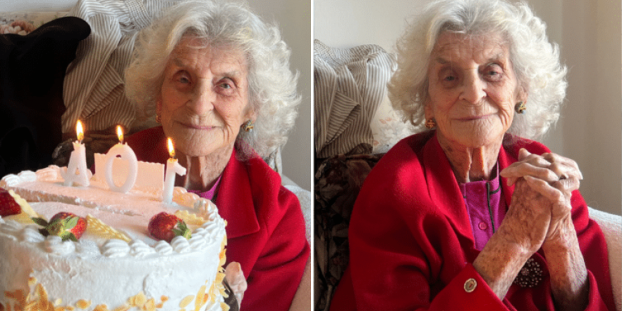 Жительница Кипра отметила свое 104-летие!