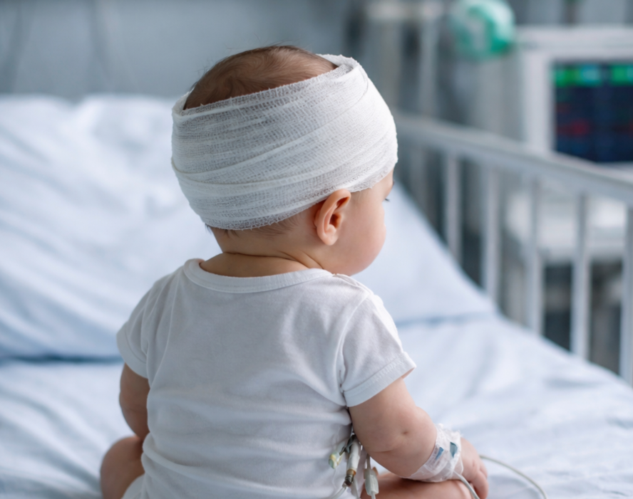 В госпиталь  Никосии поступил трёхмесячный младенец в критическом состоянии с гематомой головного мозга