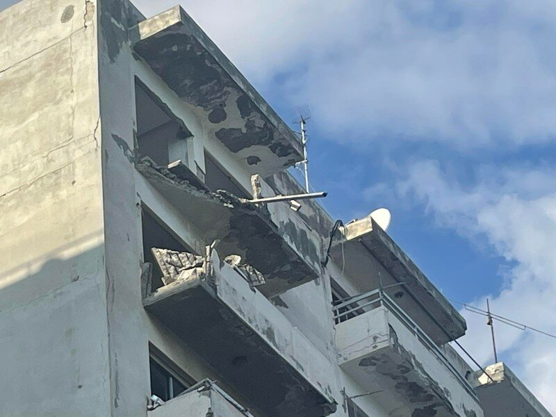 В Лимассоле обрушился второй балкон за один день
