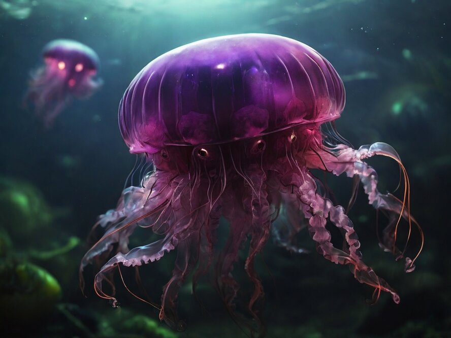 К кипрским пляжам приплыла огромная колония ядовитых медуз