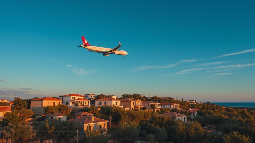 Турецкий самолёт пролетел над жилыми кварталами Никосии