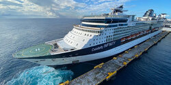 В порт Лимассола зашел круизный лайнер Celebrity Infinity