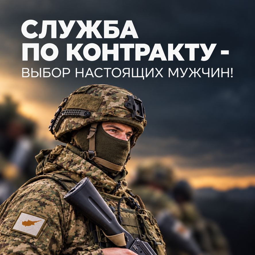 На Кипре на службу выйдут 400 контрактников