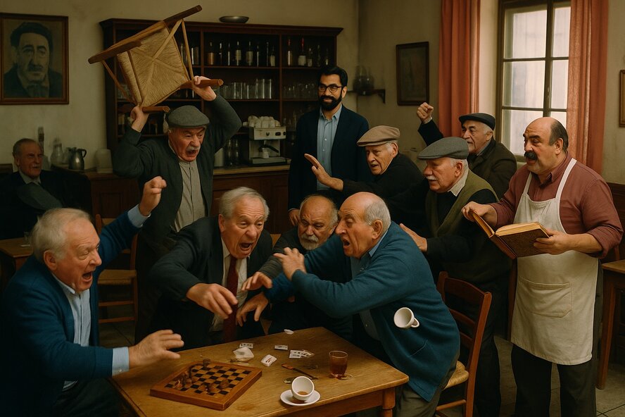 Выборы мэра Нью-Йорка закончились дракой в кофейне Никосии