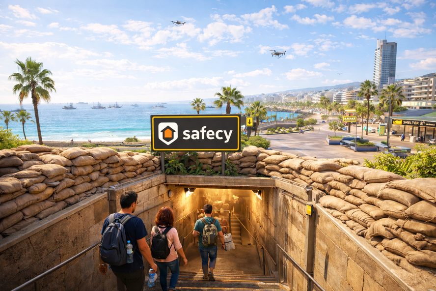 Памятка: как действовать при начале ракетного обстрела Кипра