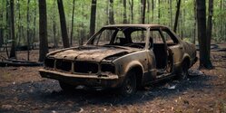 Два обгоревших человека в машине в Лимассоле были убиты из дробовика