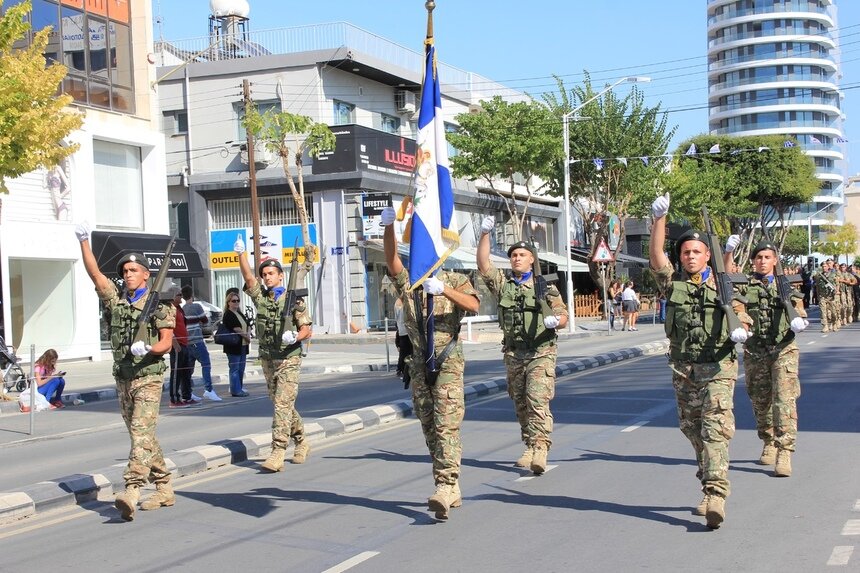 В Никосии пройдет торжественный парад в честь дня Охи