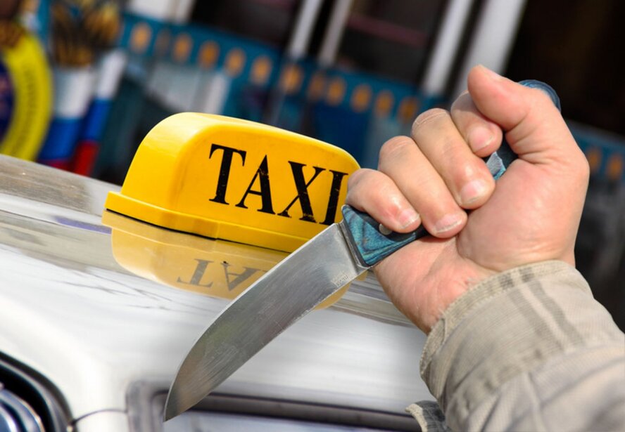 В Никосии бородатый таксист в чалме ограбил пассажира и ударил его ножом