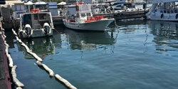 В гавани Пафоса обнаружили нефтяное пятно