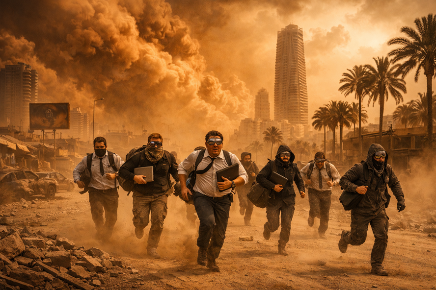 Пылевая буря накрыла Кипр