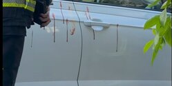 В Никосии автомобиль врезался в террасу кафе с людьми