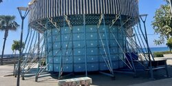 На набережной Молос в Лимассоле установлен аттракцион «Круг Смерти»