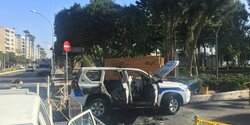 30-летний киприот по пьяни сжег полицейскую машину в Платресе
