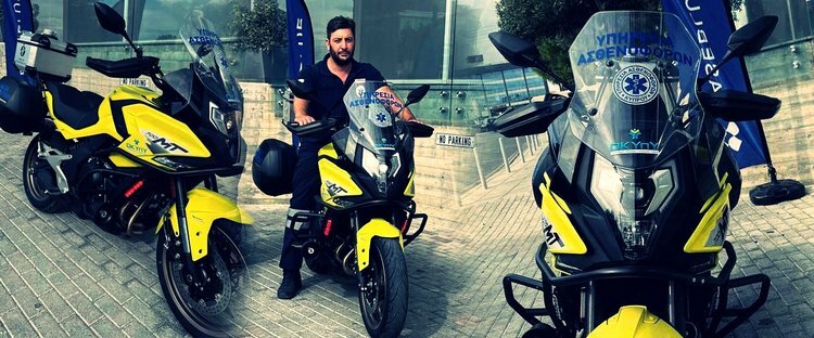 Пять мотоциклов-спасателей  на Кипре готовы приступить к своей работе