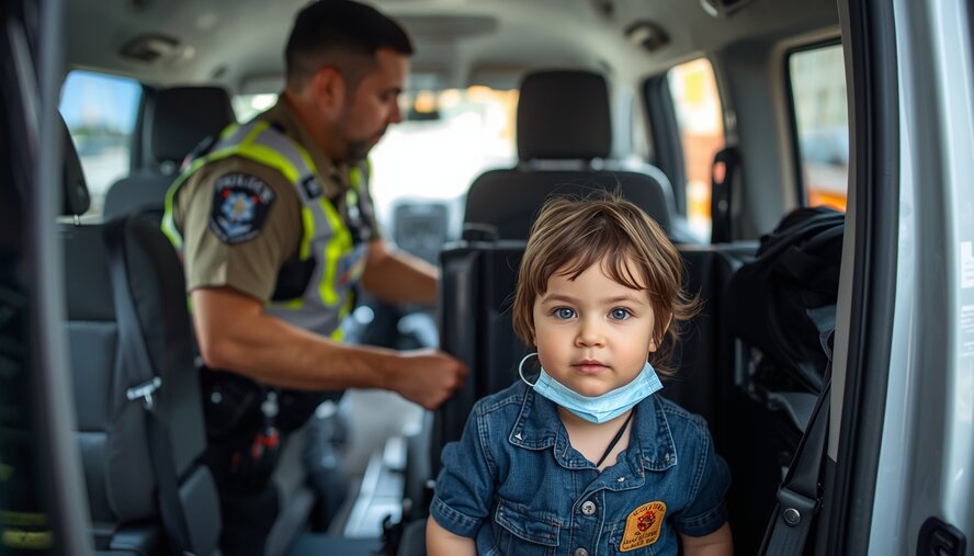 Полиция Кипра организовала экстренное сопровождение ребёнка в больницу Никосии