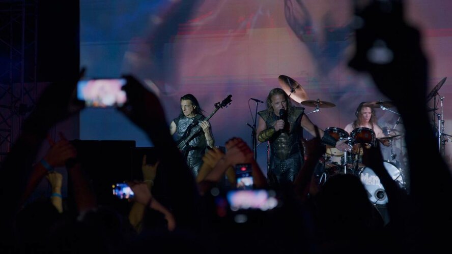 Группа Manowar дала концерт на Кипре