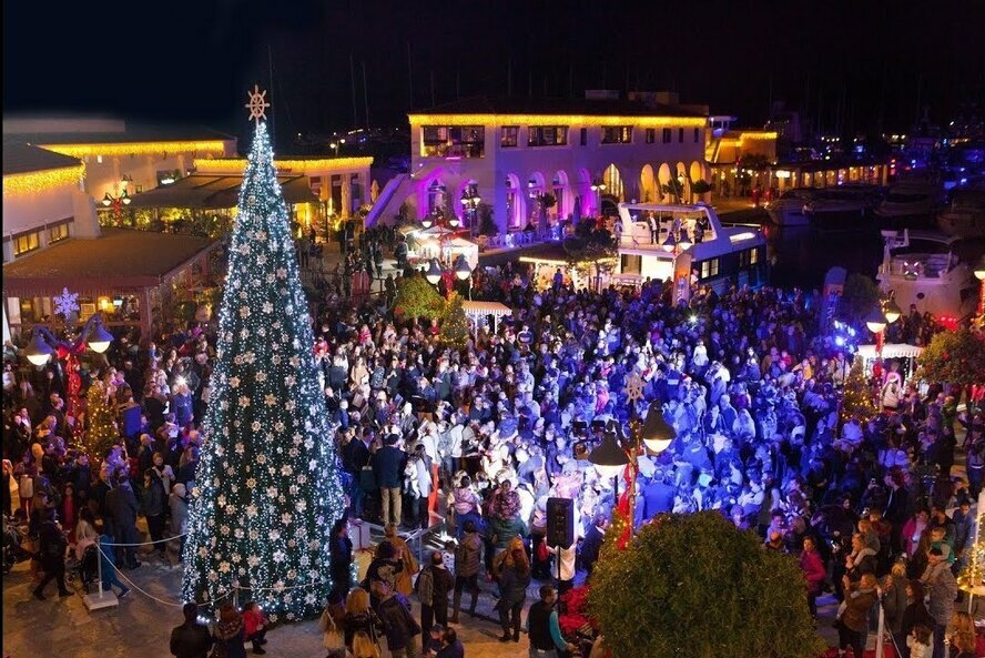 Не пропустите! 2 декабря в Limassol Marina зажгут рождественскую елку