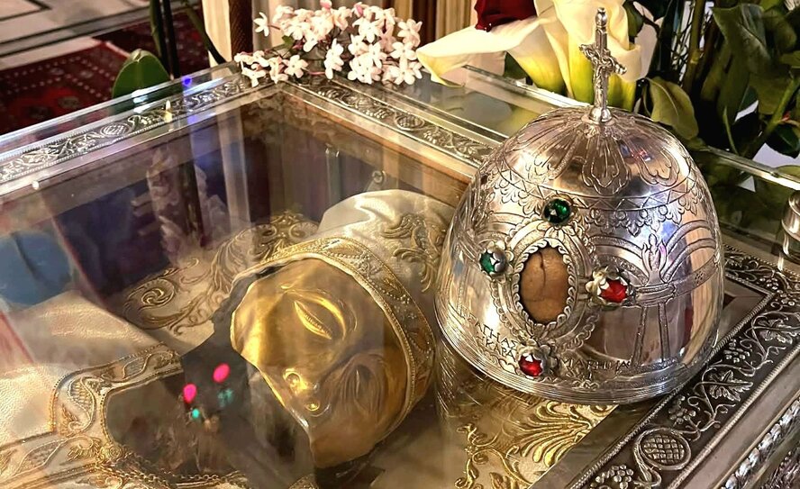 На Кипр прибыли мощи Святой Марины
