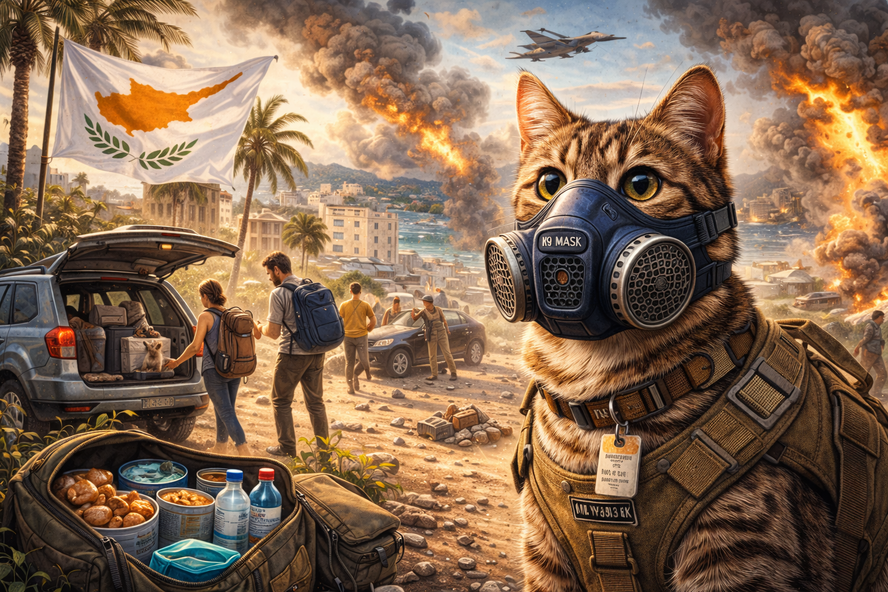 Как защитить свою собаку или кошку в случае войны на Кипре?