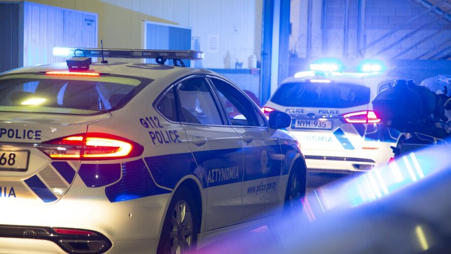 В Лимассоле подожгли кольцевую развязку Агиос Афанасиос